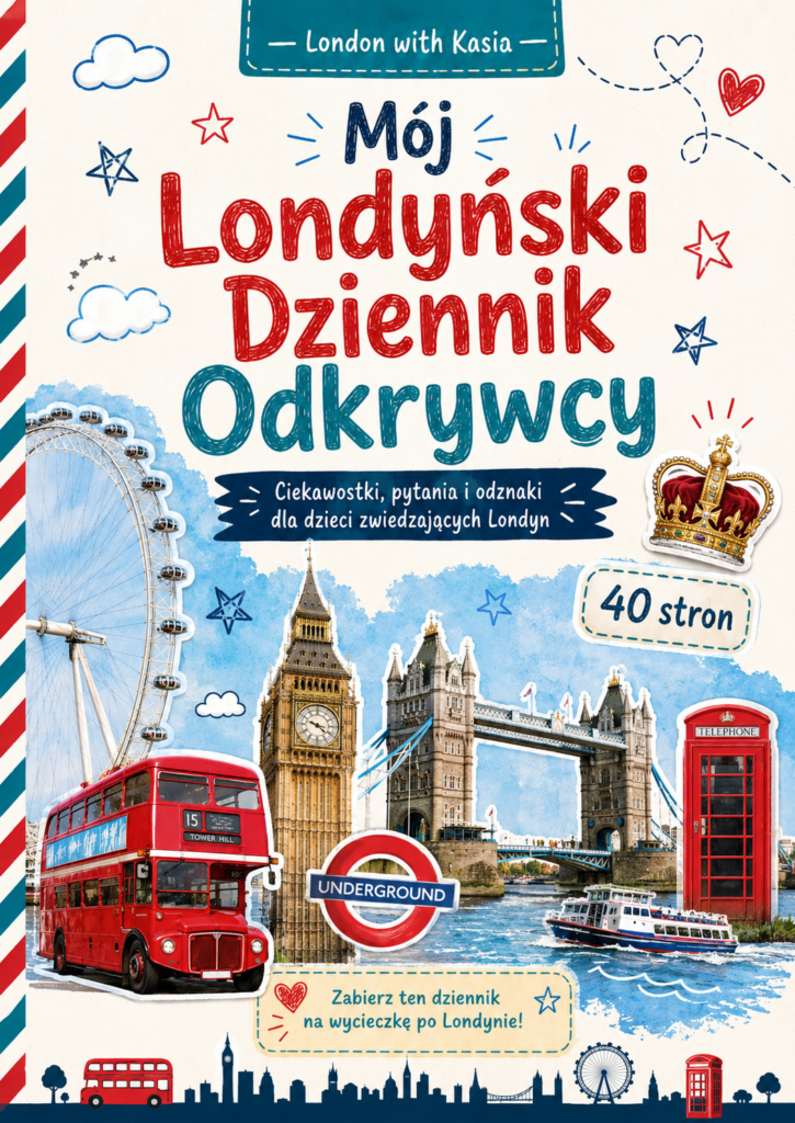 MÓJ LONDYŃSKI DZIENNIK ODKRYWCY – PO POLSKU I ANGIELSKU